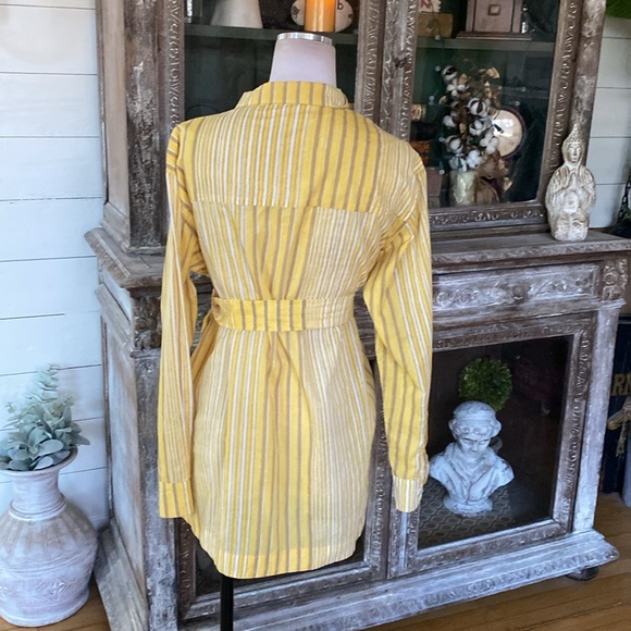 NYMANE ETHICALLY MADE BELTED BLOUSE LARGE NEW - Picture 5 of 9